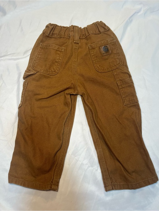 Carhartt Other - Vintage Carhartt Toddler Boy 2T Dungaree Fit Utility Carpenter Canvas Pants